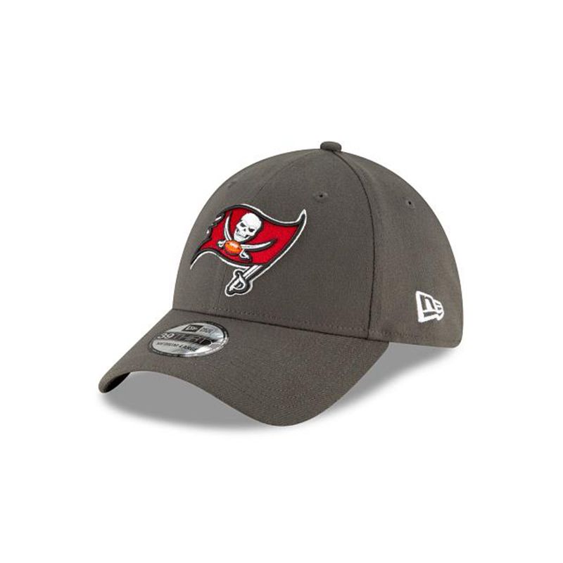 NFL Tampa Bay Buccaneers Team Classic 39Thirty Stretch Fit (KNT4388) - Blue New Era Caps